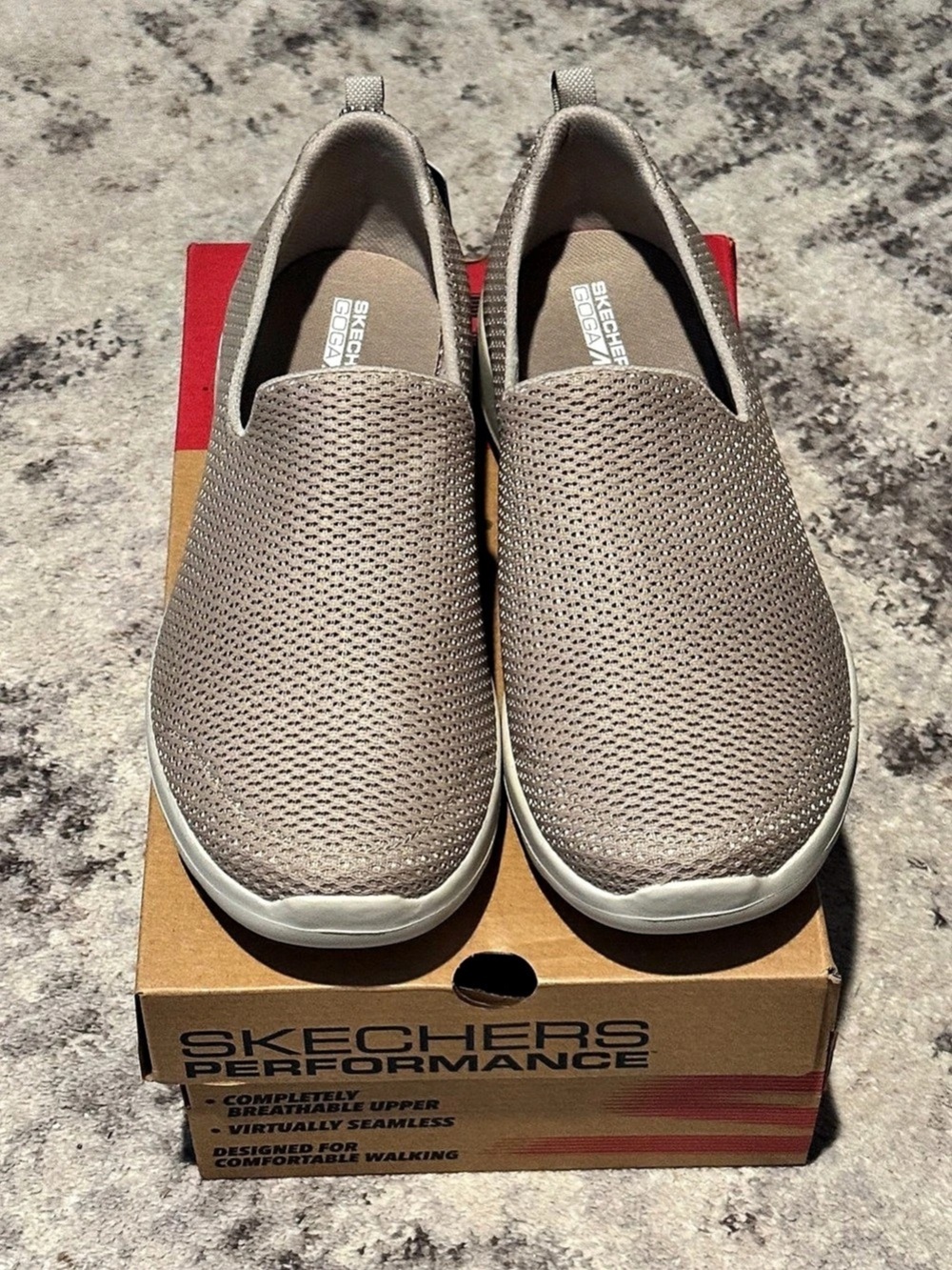 Skechers GO WALK Joy Sneakers Gray US 10.5 NWT